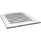 Ekena Millwork Arch Top Surface Mount PVC Gable Vent: Non-Functional, w/ 3-1/2"W x 1"P Standard Frame, 24"W x 28"H GVPAR24X2801SN - alternate 5